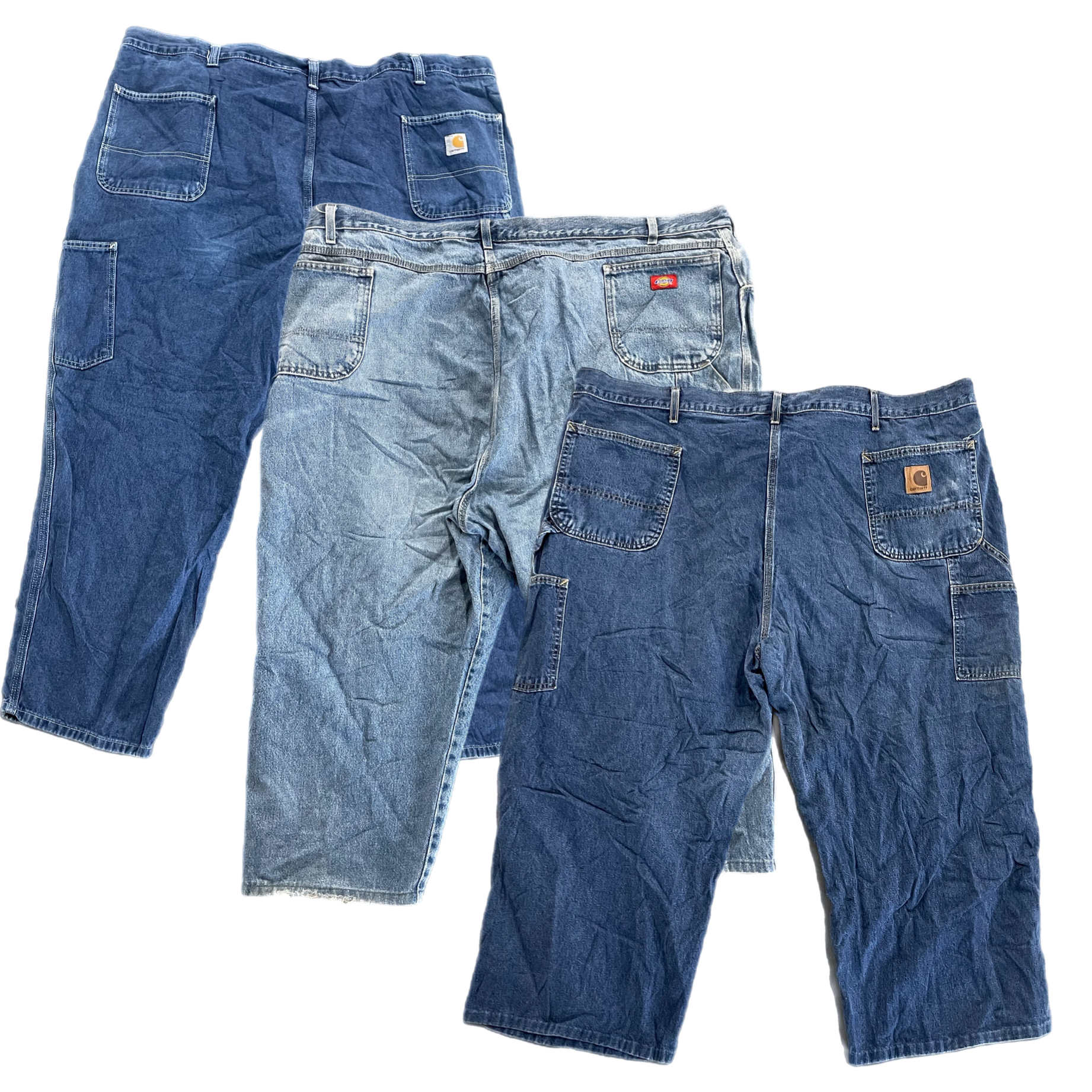 Collection of CARHARTT & DICKIES OVERSIZED TROUSERS in a gallery layout